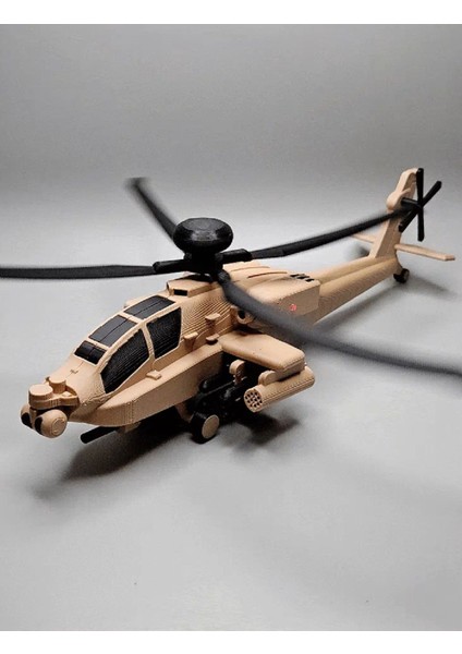 Apache Helikopter Maket