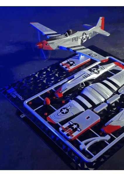 P-51 Özel Uçuş Uçak Kit Kendin Kur