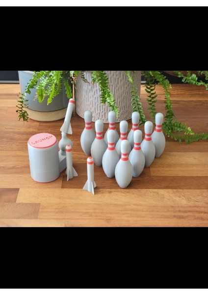 Füze Fırlatan Bowling Oyunu