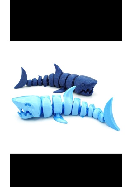 2'li Eklemli Köpekbalığı Figür modelleri