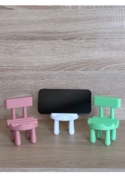 Sandalye Formatında Telefon Tutacağı