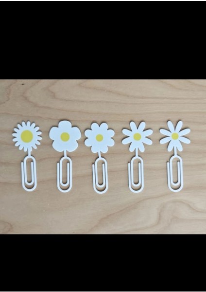 5'li Papatya Modelli Ataş Set