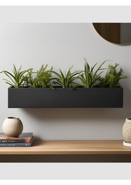 24 cm Lux Balkon Duvar Saksı