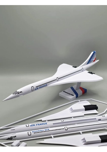 Air France Yolcu Uçağı Kendin Kur Kit Kart