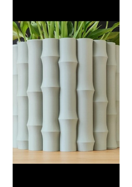 Bambu Model Mimari Saksı fiyatları