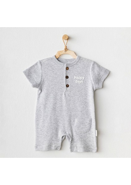 Andywawa AC25893 Basic Bebe Tulum Grey Melange