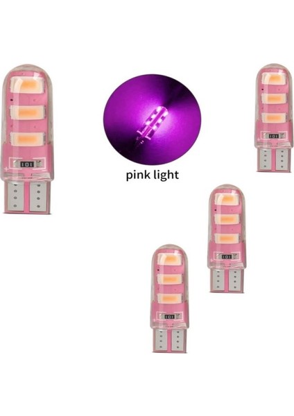 ( 4 x Adet ) 1 Set Professıonal T10 LED T10 LED Dipsiz Ampul Jumbo Iı. Versıyon Seri