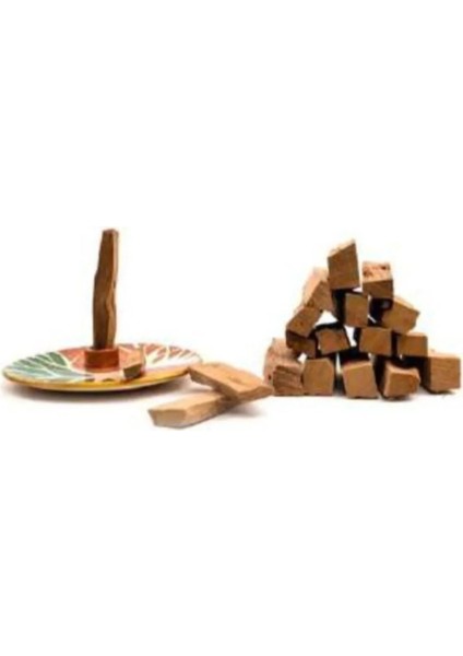 Doğal Sandal Ağacı Tütsü, 1 Adet, 6-12 Gr, Kahverengi