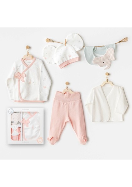 Andywawa AC25500 Love Family 5'li Hastane Çıkış Seti Ekru