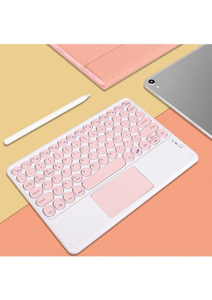 Samsung Galaxy Tab S10 Ultra / S10 Fe /s9 Ultra / S8 Ultra / S9 Fe / S9 / S10 / S10 Plus / S10 Fe Plus Uyumlu Touch Pad Özellikli Bluetooth Klavye