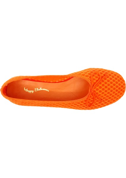 Turuncu File Barefoot Babet Ayakkabı