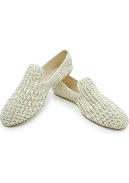 Beyaz Örgü Barefoot Slipper fırsatları
