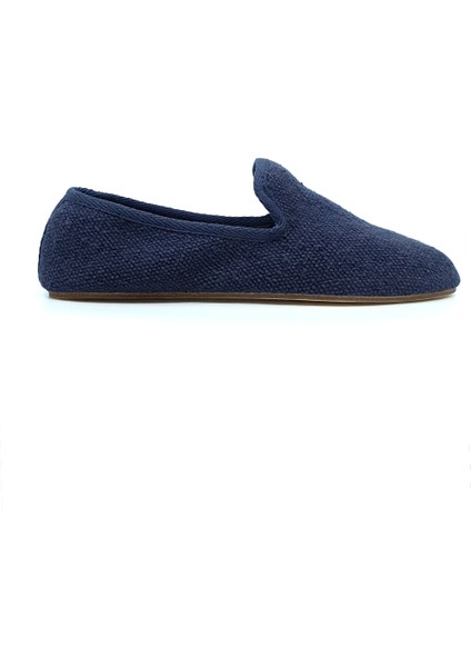 Lacivert Keten Kumaş Barefoot Slipper fiyatları