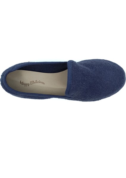 Lacivert Keten Kumaş Barefoot Slipper modelleri