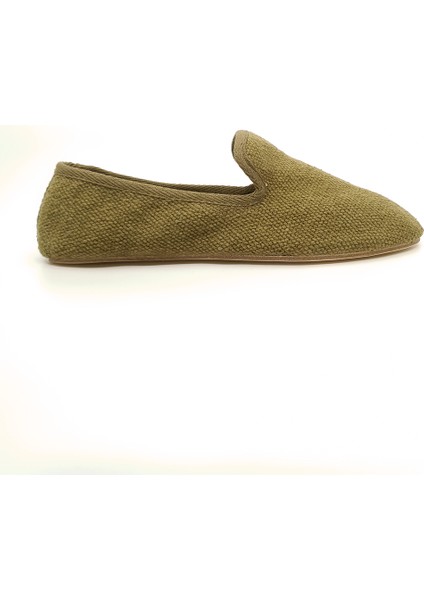 Haki Keten Kumaş Barefoot Slipper fiyatları