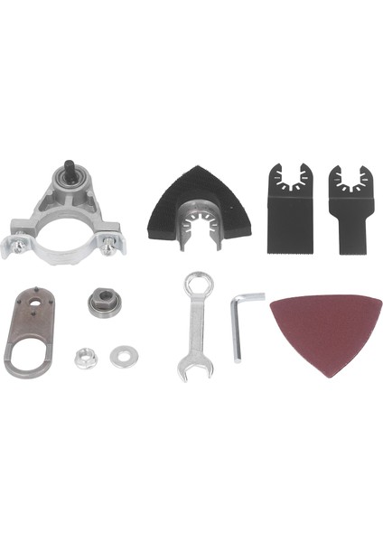 Açı Taşlama Dönüştürücü Tungsten Çelik Çok Işlevli Salınımlı Alet Adaptör Kiti Kesme Taşlama Parlatma (Yurt Dışından)