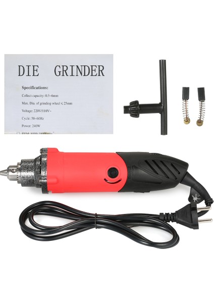 240W Çok Işlevli Elektrikli Taşlama Matkabı 6 Hızlı Değişken Hızlı Parlatma Makinesi Frezeleme Parlatma Gravür Için Döner Alet AC220V (Yurt Dışından) fiyatları