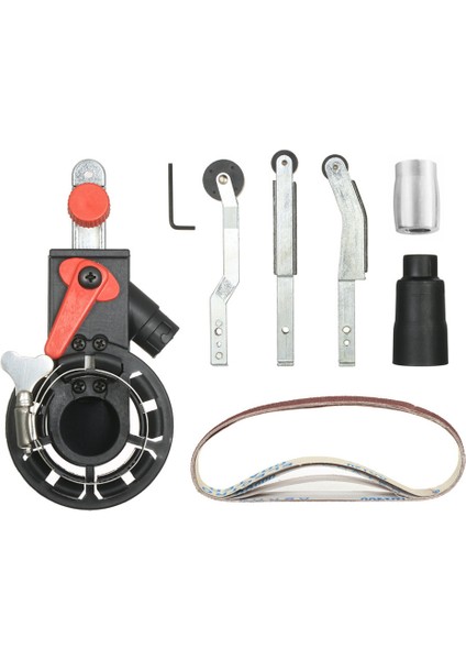 Çok Işlevli Mini Kendin Yap Zımpara Zımpara Kayışı Adaptörü Bant Dosyası Zımpara Kayışı 115MM 4,5 Inç ve 125MM 5 Inç Elektrikli Açı Taşlama Makinesi Için (Yurt Dışından)