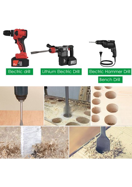 Ahşap Düz Matkap Setleri 6MM-25MM Çelik Ağaç Işleme Kürek Matkap Uçları Altıgen Şaftlı Düz Matkap Delik Delme Setleri Ağaç Işleme Aleti (Yurt Dışından) modelleri