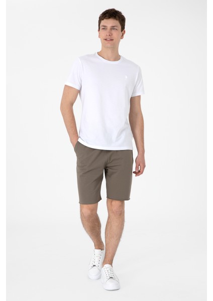 Erkek Vizon Şort (Örme) 50307289-VR052