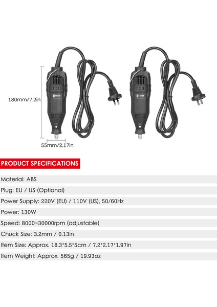 El Tipi Zincirli Testere Bileyici Taşınabilir Zincir Bileyici Elektrikli Testere Elektrikli Bileme Aleti Bileyici Seti Bileme Başlığı + Açı Kılavuzu ile (Yurt Dışından)