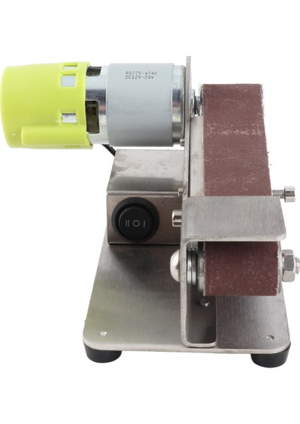 Çok Işlevli Taşlama Makinesi Mini Elektrikli Bant Zımpara Makinesi Dıy Parlatma Taşlama Makinesi Kesici Kenarlar Bileyici 10 Adet 30MM Zımpara Kağıdı ile (Yurt Dışından)