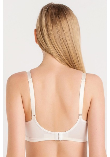 Kadın İnce Süngerli Ekru Sütyen 5738 fiyatları