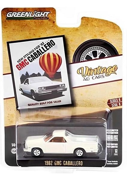 1982 Gmc Caballero 1/64 Model Araba