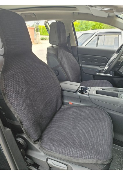 Peugeot Rifter Koltuk Kılıfı Terletmez Siyah Renk Ön Iki Koltuk ve Arka Oturak Kısmı fiyatları