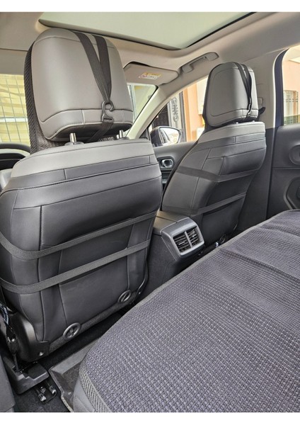 Opel Combo Koltuk Kılıfı Terletmez Siyah Renk Ön Iki Koltuk ve Arka Oturak Kısmı fırsatları