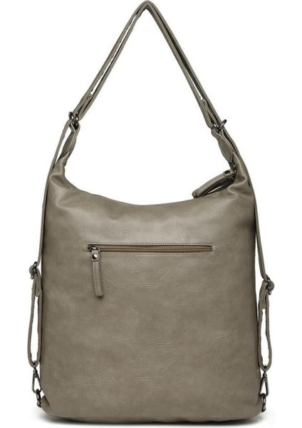 Yıkama Deri Hem Sırt Hem Omuz Kadın Çantası 21-K Barcelona 1580-7 fiyatları