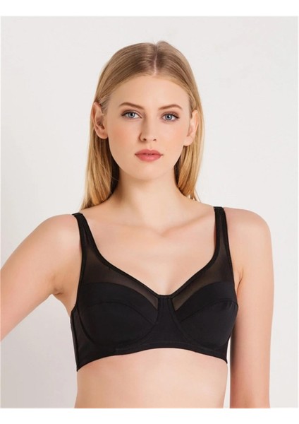 Kadın Siyah Toparlayıcı Sütyen 3983