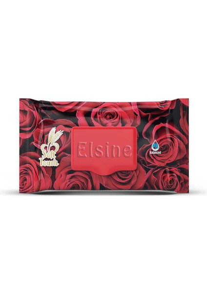 3 Paket Red Rose Islak Havlu Mendil 90 Adet Kapaklı Gül Kokulu
