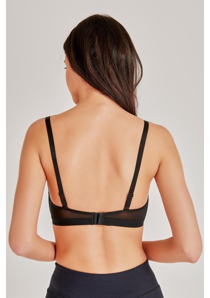 Kadın Balensiz Süngerli Siyah Sütyen C4T6N3O6 modelleri