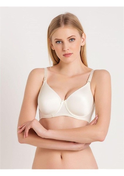 BAYAN İNCE SÜNGERLİ EKRU SÜTYEN MAGIC FORM 5738