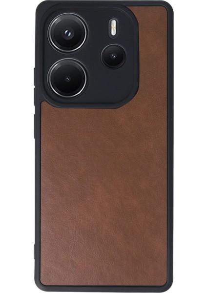 Xiaomi Redmi Note 14 4g Kılıf Aras Deri Kapak - Taba Inslm