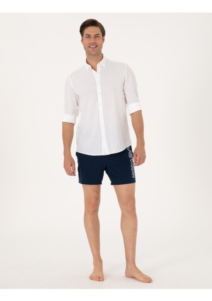 Erkek Lacivert Deniz Şortu 50307959-VR033