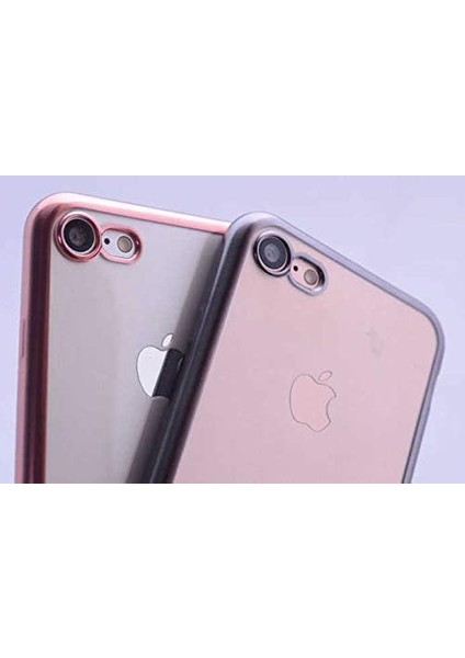 6 Plus / 6s Plus Uyumlu Lazer Kesim Yumuşak Silikon Kılıf (Gümüş) fiyatları