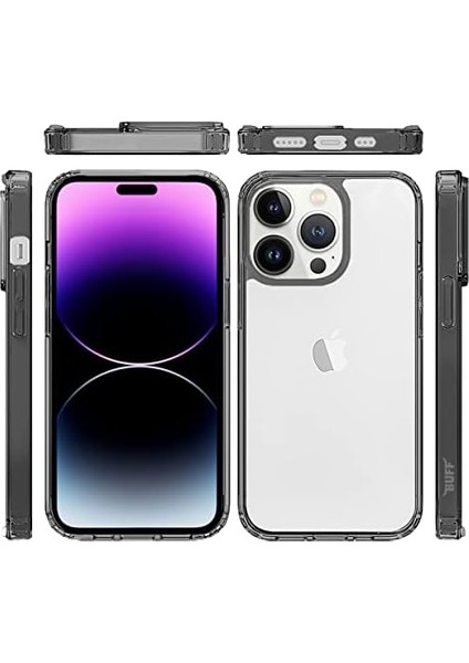 Labs iPhone 14 Pro Max Air Hybrid Kılıf Smoke, Siyah fiyatları