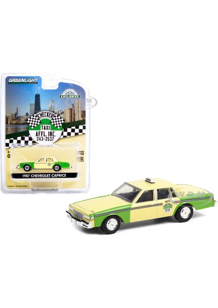 1987 Chevrolet Caprice Yellow And Green 1/64 Model Araba fiyatları