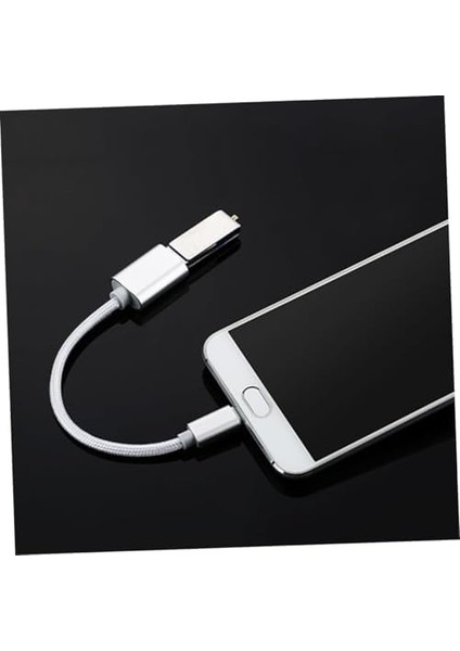 USB To Micro USB Cep Telefonu Otg Çevirici (Usb Girişi Micro USB Ye Dönüştürücü Kablo Cable To Micro Otg Usb) Tak Çalıştır !! Hasır !!