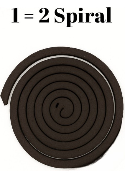 10'lu Spiral Sinek ve Haşere Kovucu Seti, Siyah, Koruma ve Temizlik Için Uygun modelleri