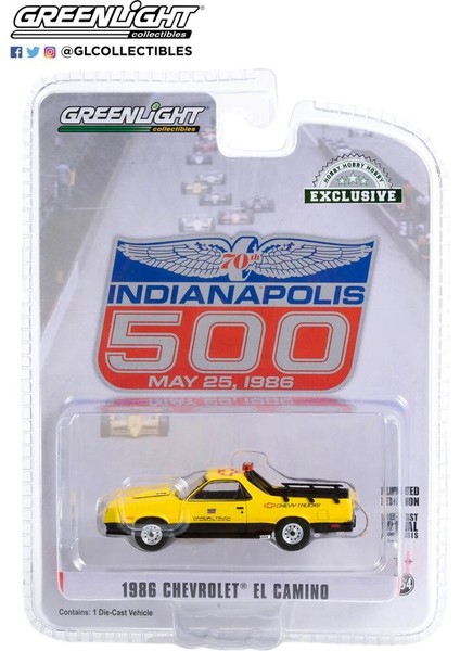 1986 Chevrolet El Camino Ss 1/64 Model Araba