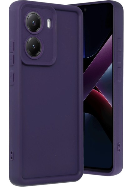 Xiaomi Poco X7 Pro Viera Silikon - Mor Inslm