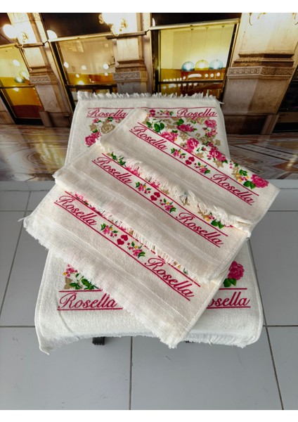 %100 Pamuk 3'lü 40X60 Baskılı Mutfak Havlusu