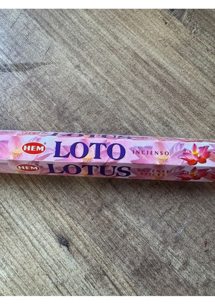 Lotus Çiçeği Hem Çubuk Tütsü Pembe, Zarif ve Hoş Kokulu Tütsü Seçeneği