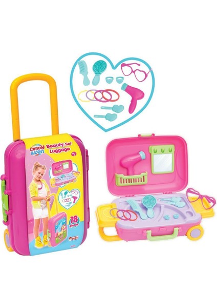 03485 Candy Güzellik Set Bavulum