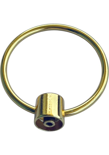 Halka Düğme Altın Sarısı Kulp Mobilya Mutfak Çekmece Kapak Kulbu (Zamak Alaşım) modelleri