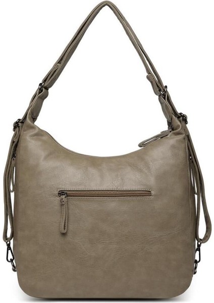 Yıkama Deri Hem Sırt Hem Omuz Kadın Çantası 21-K Barcelona 1936 fiyatları