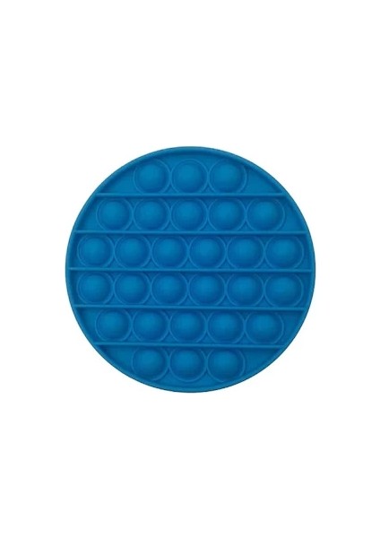 Yuvarlak Tek Renk Pop Push It Baloncukları Bubble Fidget modelleri
